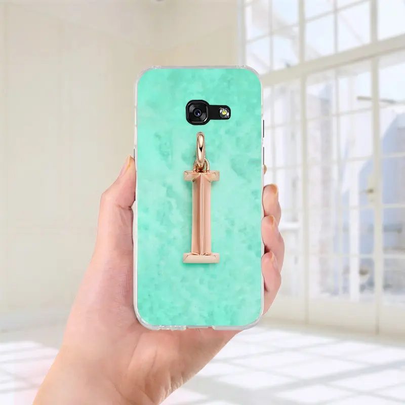 Для Samsung Galaxy A3 A5 A7 J2 J3 J4 J6 J5 J7 J8 Coque чехол мягкий, ТПУ силиконовый чехол для мобильного телефона чехлы буквы алфавита - Цвет: Picture 5