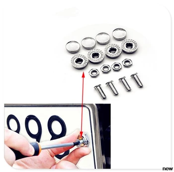 

Car number License Plate Bolts Frame Screws Screw for Chevrolet Blazer Traverse Tahoe Equinox Trax Sonic FNR-X Bolt