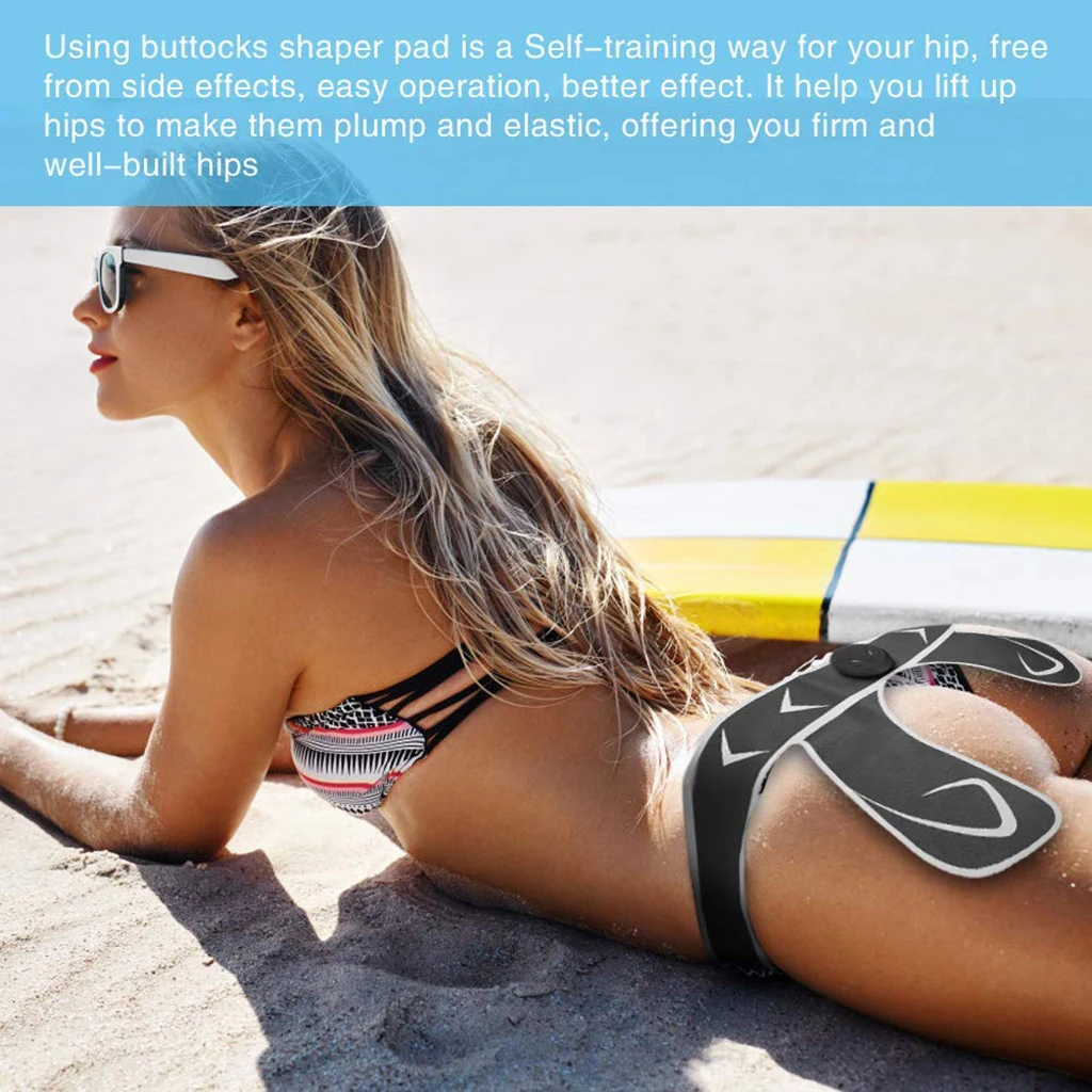 Butt Lifter Stimulator Trainer Hip Buttock Trainer Muscle Training Gear Equip Smart Fitness Abdominal Unisex Stickers Massager