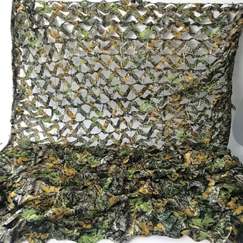 

4X5M Military 3D Tree Leaves Camouflage Camo Net Netting Mesh Fabric for Outdoor Hunting Hide Cover CS Decoration