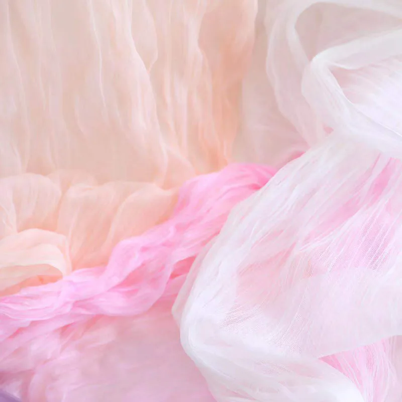 Description Picture 3 of item3m Soft Tulle Cloth Photography Backdrops Crumpled Gauze Cloth Photo Studio Accessories Fotografia Background Shooting Props