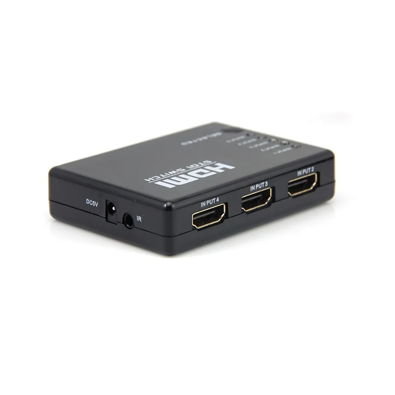 Новый HDMI концентратор 5 портов 1080P видео переключатель сплиттер с ИК пультом