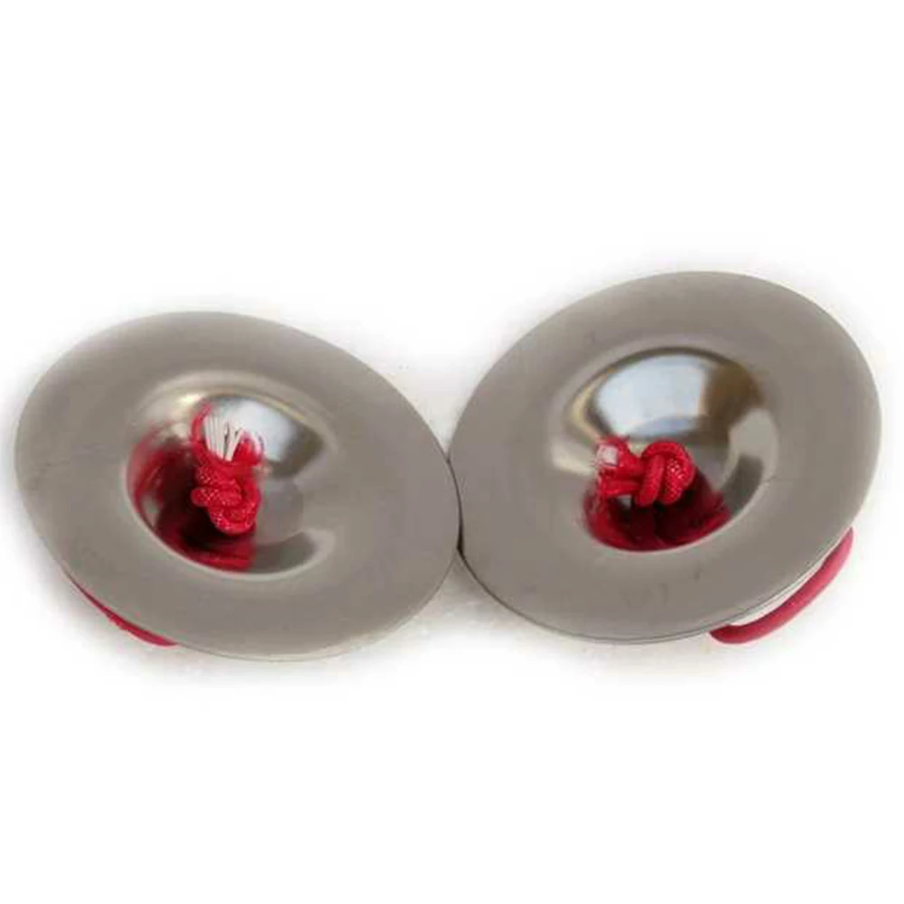 1 Pair Finger Cymbals Children Toy Mini Funny Belly Dancing Musical Props Practical Durable Kids Percussion Instrument Costume