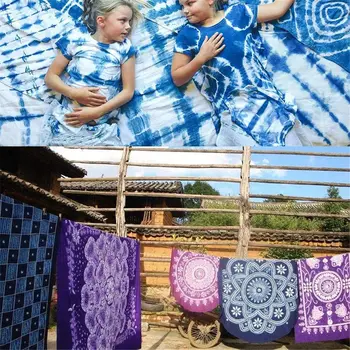 

18 Pcs Tie Dye Kit Fabric Textile Permanent Paint Colors Pigment for Clothes FP8