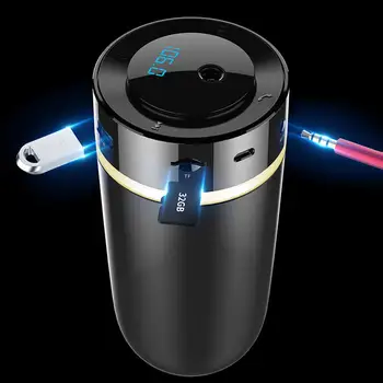 

Bluetooth FM Transmitter 300ml Car Air Humidifier FM Modulator Handsfree for Home Car Air Freshener Diffuse Bluetooth 5.0