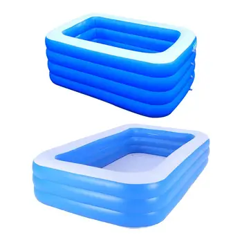 

Kids Inflatable Swimming Pool High Quality Thickened Children Home Use Safe Wear-resistant Large Size Home Outdoor Padding Pools
