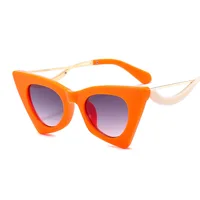 Rimless WoSunglasses Cat Eye Luxury Brand Sunglasses Wholesale