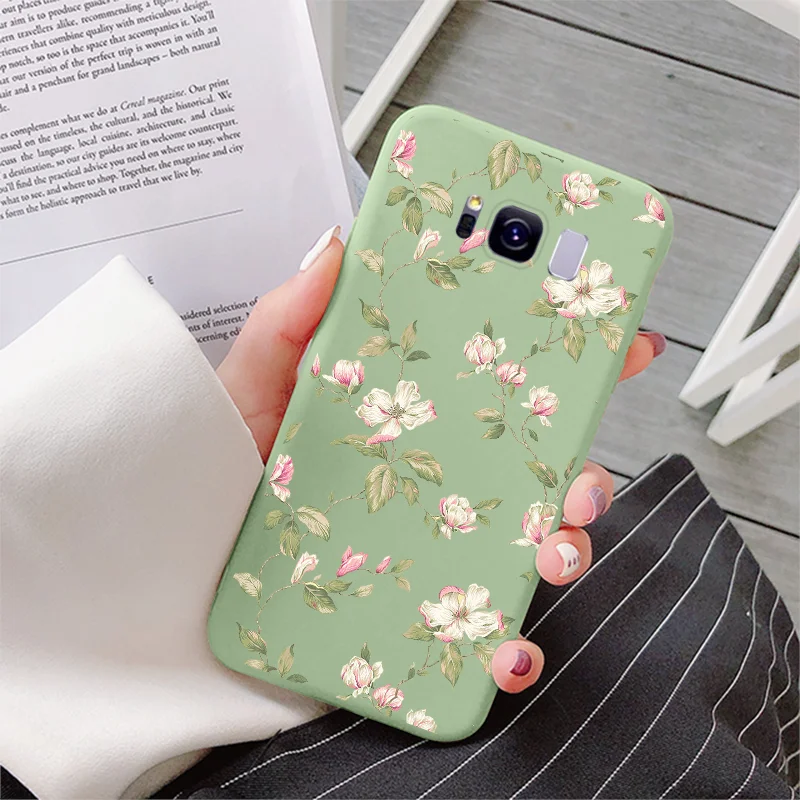 For Samsung Galaxy S8 Plus Case Butterfly Back Cover Phone Coque For Samsung s8plus s 8 Plus Dinosaur Fundas Bumper Etui Shell kawaii samsung phone cases Cases For Samsung