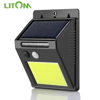 

1/2/4PCS LITOM 48 LEDS Solar Garden Light IP65 Waterproof Solar Lamp Outdoor Wall Sunlight Motion Sensor For Garden Decoration