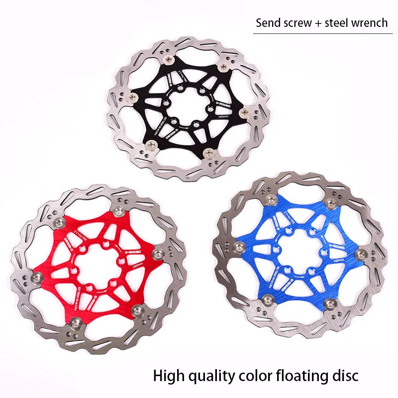 

Accessories Bike Brake Rotor 160mm/180mm/203mm MTB Floating Disc Brake Rotors Hydraulic Brake Pads Floating Rotors Bicycle Part