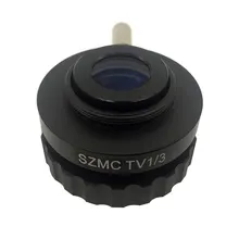 0.3X 0.5X C крепление адаптер электронный окуляр снижение объектива CCD камера интерфейс Тринокулярный Стерео Микроскоп аксессуары