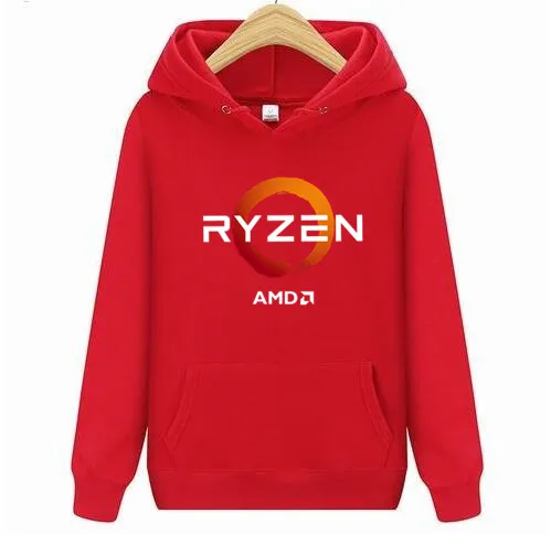  PC CP CPU Uprocessor AMD RYZEN hoodies Men/women2019  3D/Polyester hoodie Sweatshirt Spring Autumn 