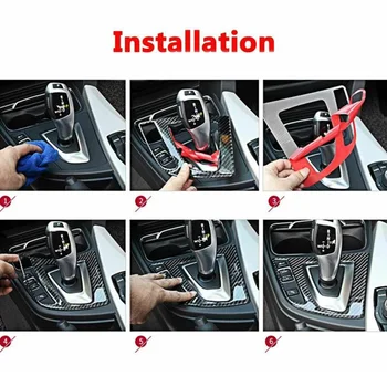 

Unique Gear Shift Panel Cover Luxury Vehicle Trim Interior Decor New 1pc