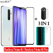 3-in-1 Case + Camera Tempered Glass For Xiaomi Red