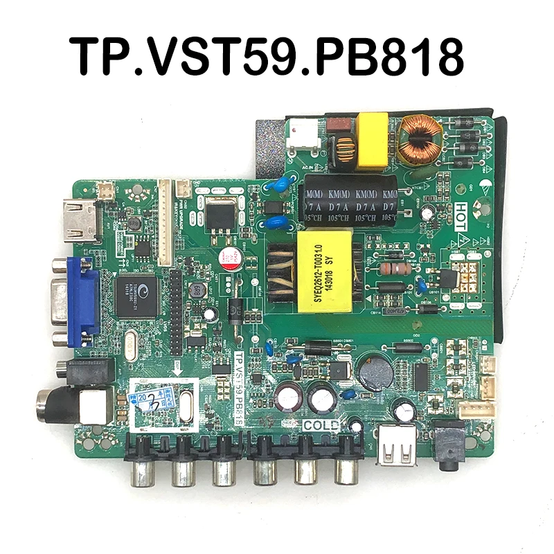 Оригинал 100% тестирование для tp.vst59.pb818/PB819/pb716/pb813/PC1 LCD TV универсальная материнская
