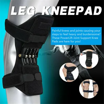 

Knee Protection Booster Power Support Knee Pads Powerful Rebound Spring Force Sports Reduces Soreness Old Cold Leg Protection