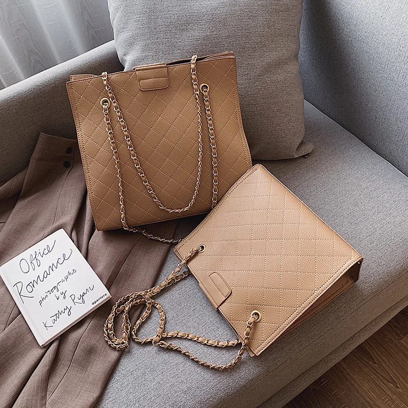 

New Arrival Textured Bag Women's Small Shoulder Bag 2019 Autumn And Winter New Style Fashion Students Simple Shoulder Bag (Large