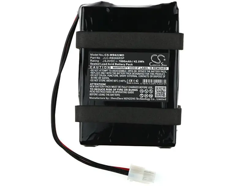 Cameron sino 7000 мА/ч, батарея для WELCH-ALLYN ATLAS 622NO 622NP 622S0 622SO 622SP номер детали LC-RB066R5P
