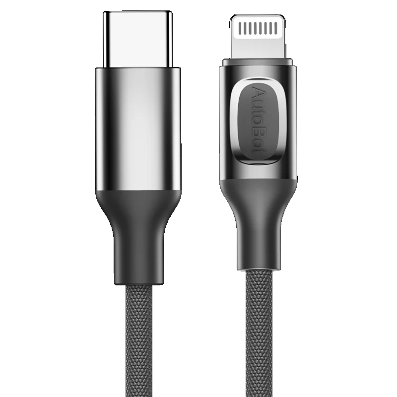 Rock MFi Сертифицированный зарядный кабель типа c для iPhone xs max xr 8 7 6s plus 11 apple ipad pro быстрое зарядное устройство PD кабель 5 - Цвет: Черный