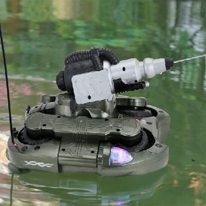 Детские игрушки DIY амфибия дистанционное управление аквариумная лодка зарядка спринклерной воды Дистанционное управление автомобиль игрушки подарки