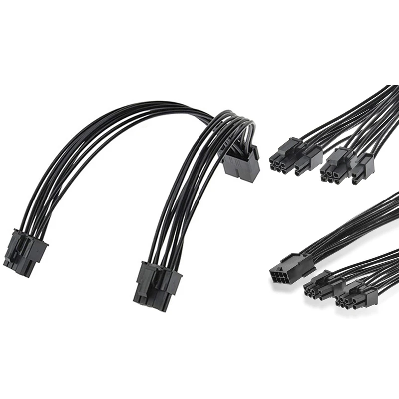 8-контактный кабель питания PCI-E к 2 (6 + 2) контактный разветвитель PCI - Цена: 1 218,90 - 2 445,72 руб.