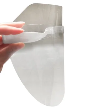 

Protective Mask Dustproof Breathable Transparent Face Cover Anti-Spitting Safety Face Shield Eye Protective Anti Drool Splash-Pr