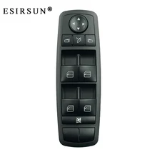 Esirsun janela mestre levantador de vidro interruptor de controle apto para benz w164 gl320 gl350 gl450 ml320 ml350 ml450 ml500, 2518300290