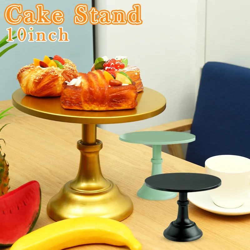 

Cake Display Stand Dessert Cupcake Serving Plate Round 10 Inch for Wedding Party K888