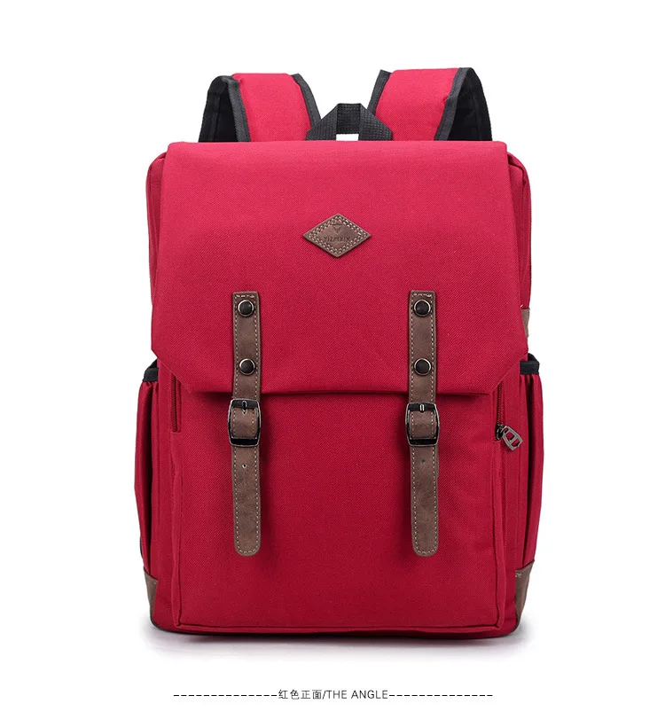 new fashion Leisure high-quality Korean version of solid color academic waterproof Oxford cloth business backpack