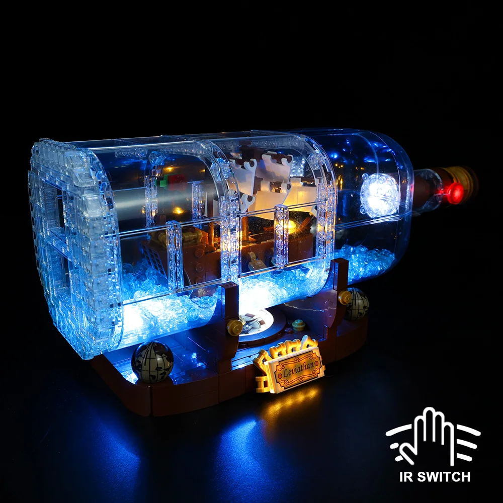 metrisk Modregning facet LED Light Kit (only light included) for Lego 21313 and Compatible with  92177 ship in a Bottle Set (not included) _ - AliExpress Mobile