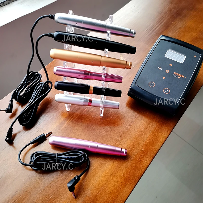 Dermografo Tattoo Machine Microblading Eyebrow Eyeliner Lip Permanent Makeup Gun Micropigmentation Tattoo Machine Swiss Motor