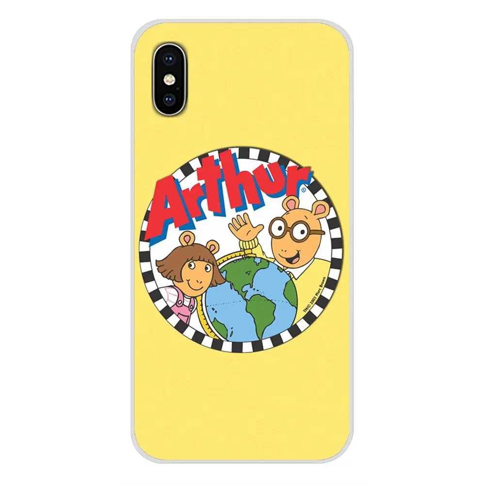 Для Apple IPhone X XR XS MAX 4 4s 5 5S 5C SE 6 6S 7 8 Plus ipod touch 5 6 Arthur Read аксессуары чехлы для телефонов - Цвет: images 4