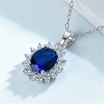 

925 Sterling Silver Pendant Necklace Women Envelope Lover Letter Best Gifts for Girlfriend Mother Wife Fine Jewelry