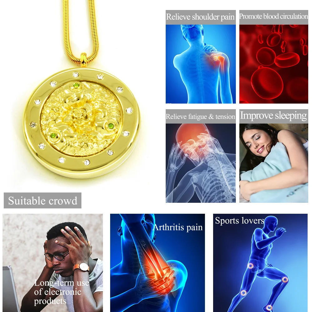 healthycare ювелирные изделия из 5 в 1 Lucky водный кулон