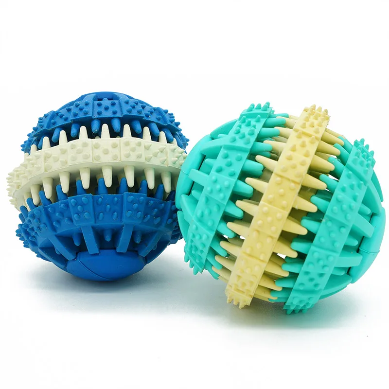 1 шт. игрушка для собак утечка мяч жевательная игрушка мяч головоломка игра сопротивление кусанию молярное вращение нетоксичный Стоматологическая защита для дрессировки игрушка для домашних животных