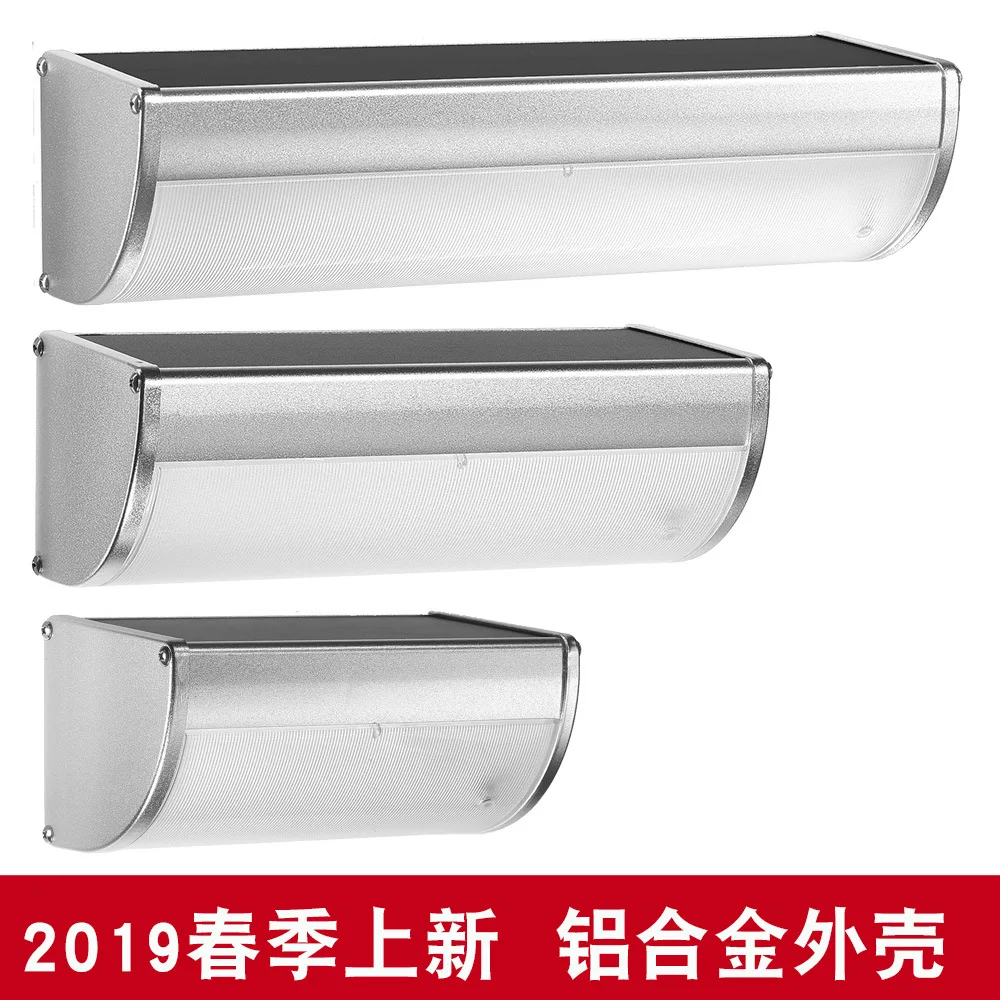 Solar Lights Outdoor Courtyard Lighting Sensing LED Light Waterproof Highlight Wall Lamp Street Lamp Herbert Factory Direct Sell
