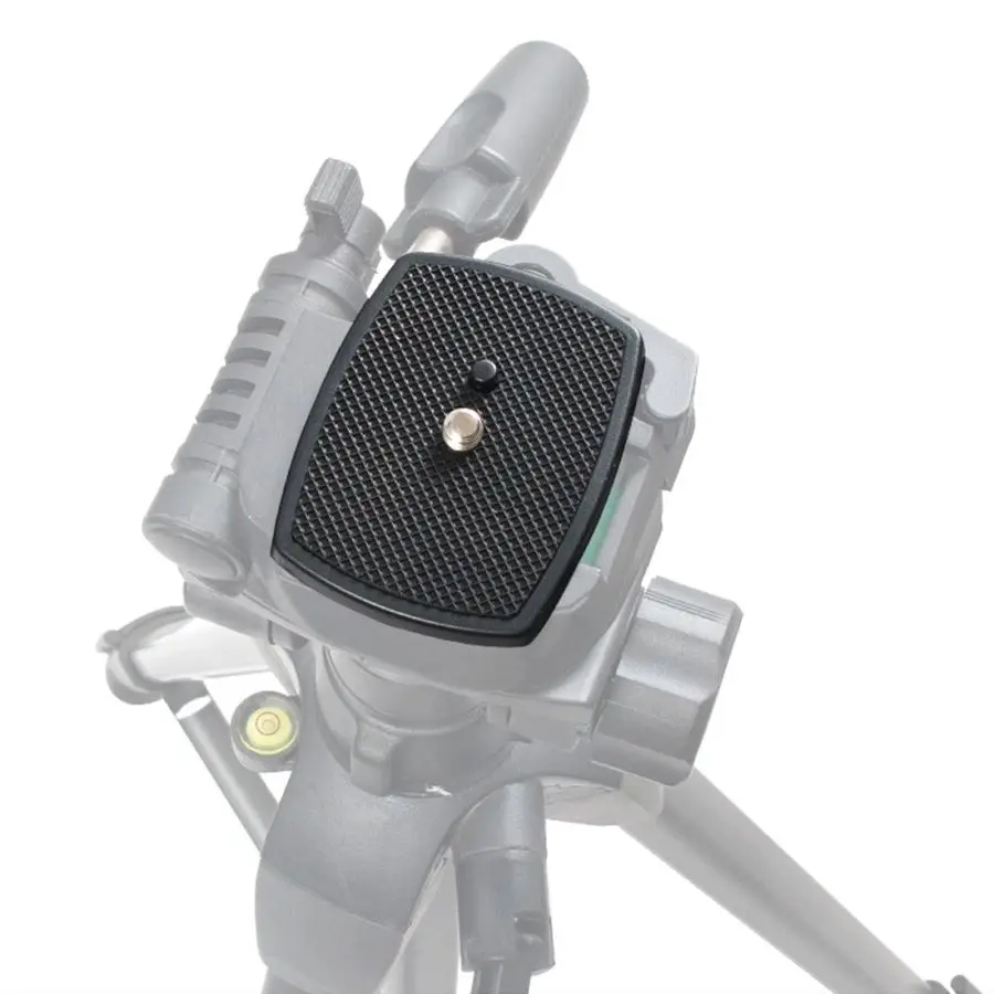 35mm /43mm Mini Quick Release Plate Mount Board ABS Non-slip Pads 1/4 Screw for Weifeng Yunteng Vct668 St666 690 Camera Tripod