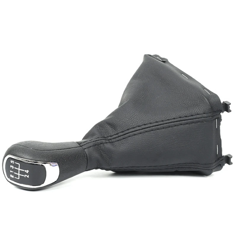 5 скоростей Ручка Переключения рулевого механизма автомобиля шестерни палка Gaiter комплект пыльников Pu ручка переключения передач для Skoda Octavia