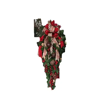 

Christmas American Handmade Upside-down Tree Grape Red Fruit Christmas Tree Christmas Decorations For Home Adornos Navidenos