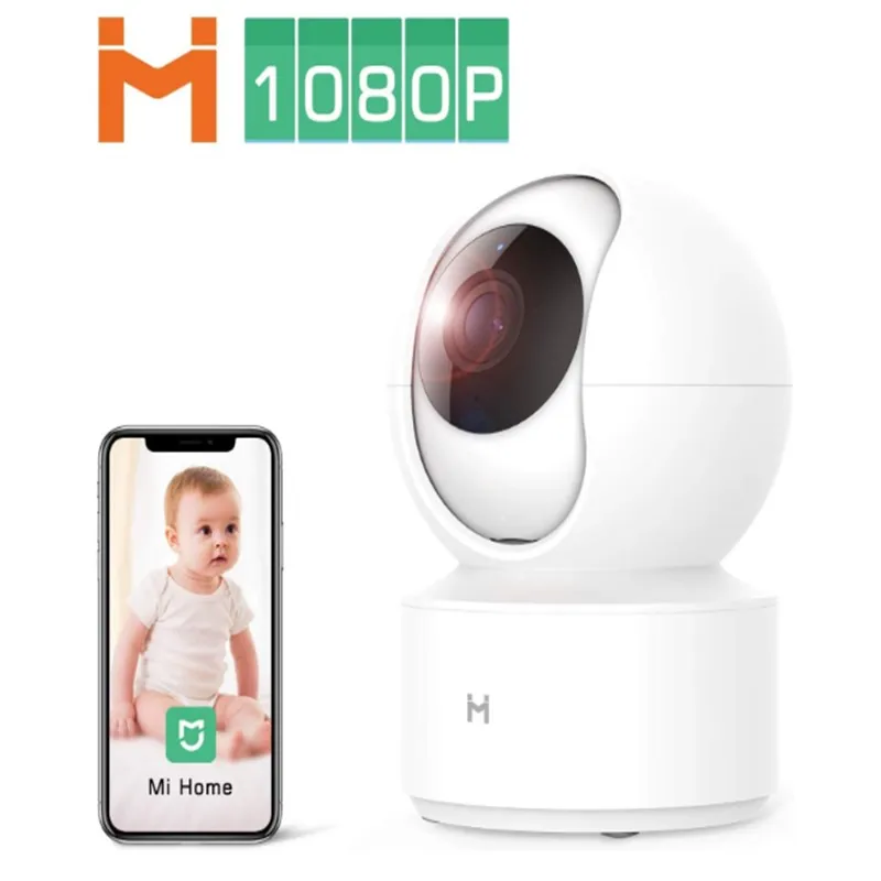 Xiao mi jia 1080P умный контроль камеры mi детский монитор безопасности ночная версия 360 угол наблюдения домашний монитор