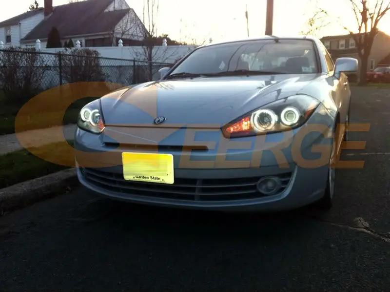 Кольцо с ангельскими глазами для Hyundai Tiburon ultravi Coupe SIII GK FL2 2007 2008|eyes angel|angel eyes ccflheadlight