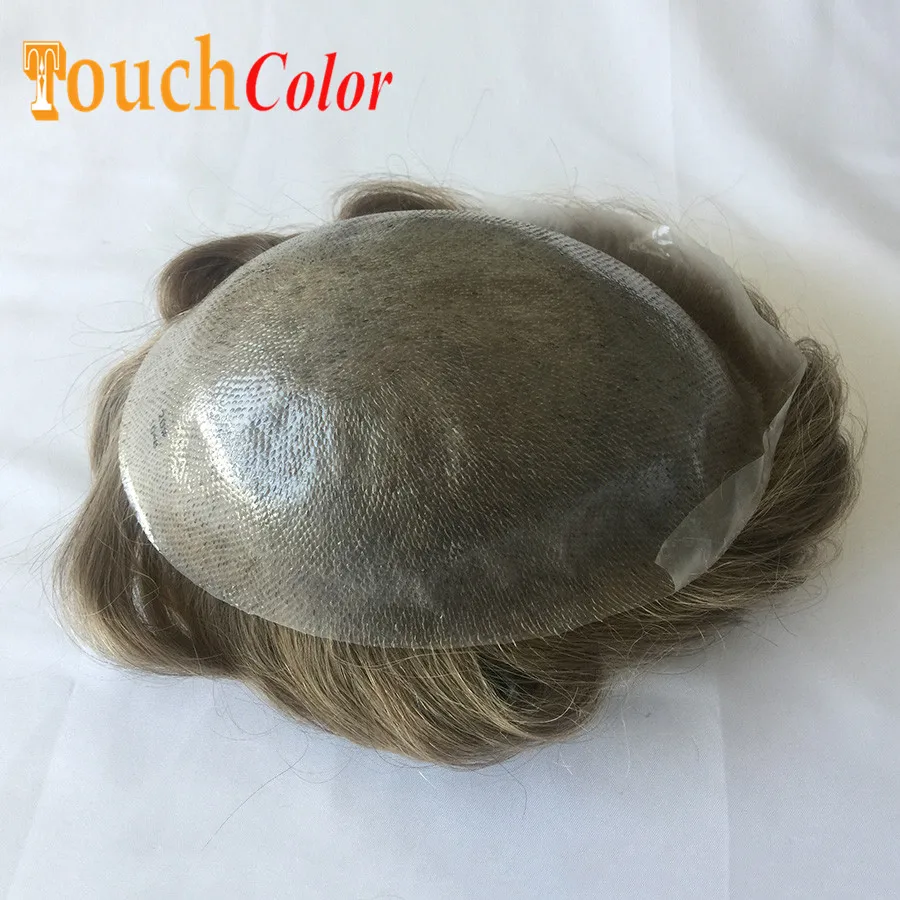 0.03-0.04mm Prosthesis Male Human Hair Toupee human hair toupee
