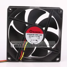

Original SUNON 9025 12V 4.7W 0.356A 4800RPM 9CM 90X90X25MM Ball PF92251B1-000C-G99 Gabinete Gamer Ventilador Ryzen Cooling Fan