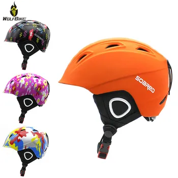 

Winter Men Women Kids Skiing Helmets 51-63cm Head Protection Caps Skateboard Bike Bicycle Sports Headwear Ski Snowboard Helmets