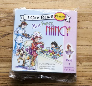 

12 Books/set I Can Read Phonics Books FANCY NANCY In English Language Book for Baby Kids Story Books for Children Learning Toy