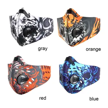 

Face Mask Respirator Activated Carbon Filtration Warmth Dust-Proof Anti-Pollution Portable Breathing Haze Mask Dustproof Mask