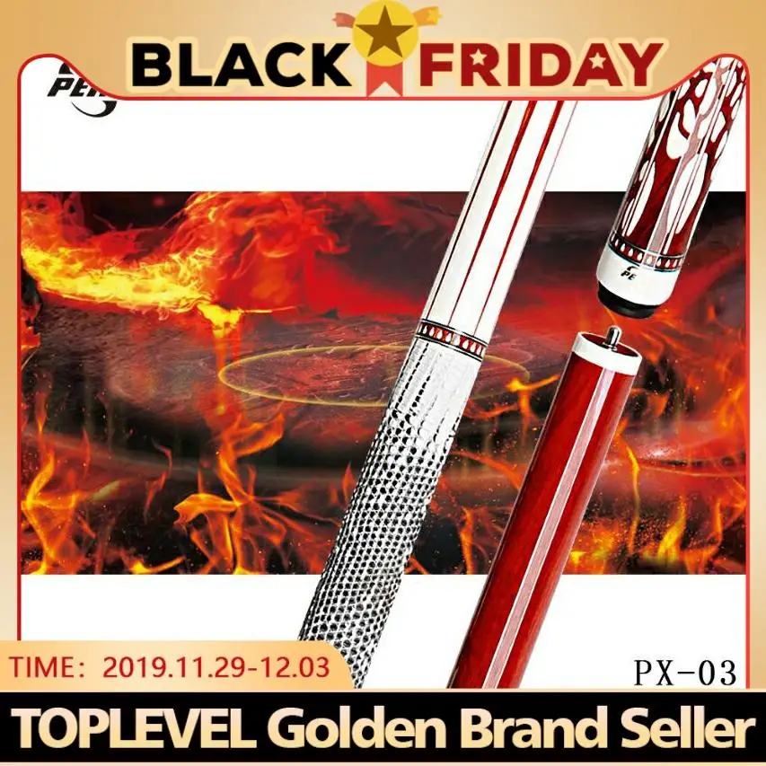 

PERI Top Pool Cue Hardwood North American Maple Pool Cues Billiard Table Stick 1/2 Pool Sticks 12.75mm Billiard Cues Pool Stick