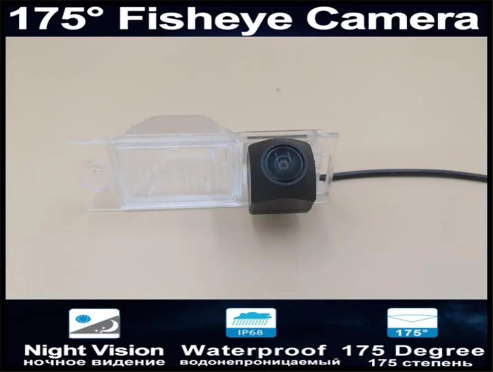 

Reverse Camera 175 Degree 1080P Fisheye Lens Car rear view camera for Hyundai Tucson IX35 2015 2016 rearview Car Camera