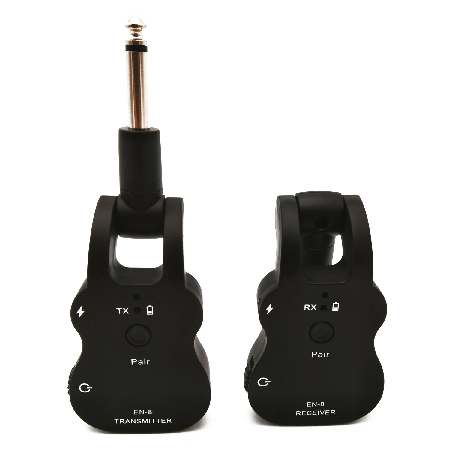 UHF беспроводной аудио передатчик приемник Система USB Перезаряжаемый pick Up для электрогитары аксессуар бас музыкальный инструмент