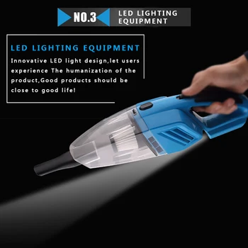 

Low Noise Car Vacuum Cleaner Haipa Filter 120W Car Vacuum Cleaner Multifunction Car Vacuum cleaner